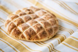 Pan de lino y algarroba