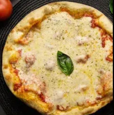 Pizza margarita sin gluten