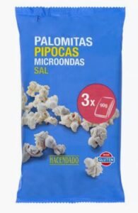 palomitas de maíz sin gluten