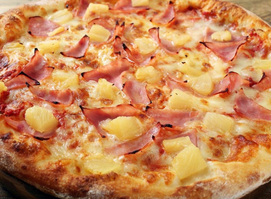 pizza hawaiana sin gluten