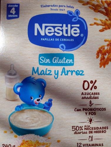 papillas sin gluten mercadona