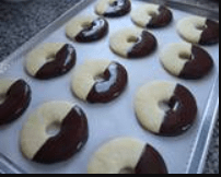Rosquillas de maizena y chocolate