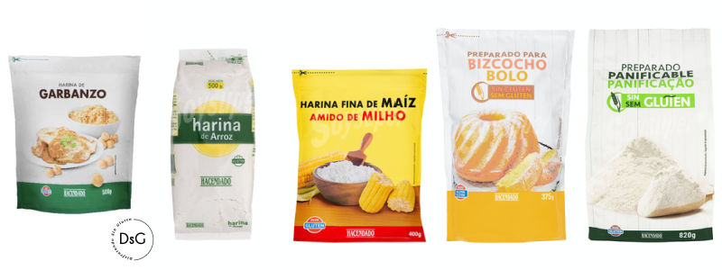 Harina sin gluten para repostería