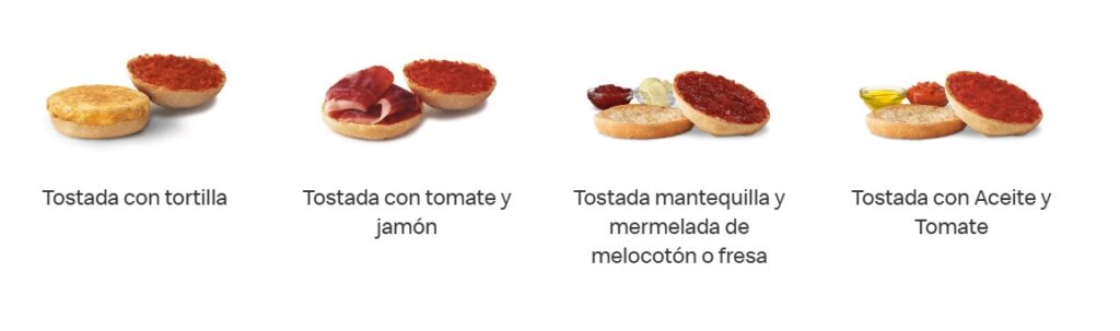 desayuno sin gluten en Mcdonald´s